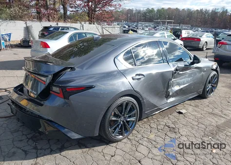 2021 Lexus Is 350 F Sport z USA, uszkodzony, nr VIN JTHGZ1E22M5022481